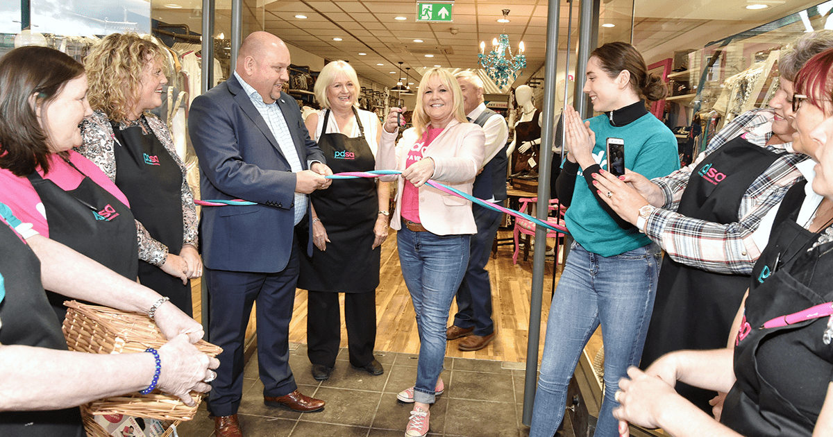 Coronation Street star Lisa George opens PDSA charity shop - PDSA